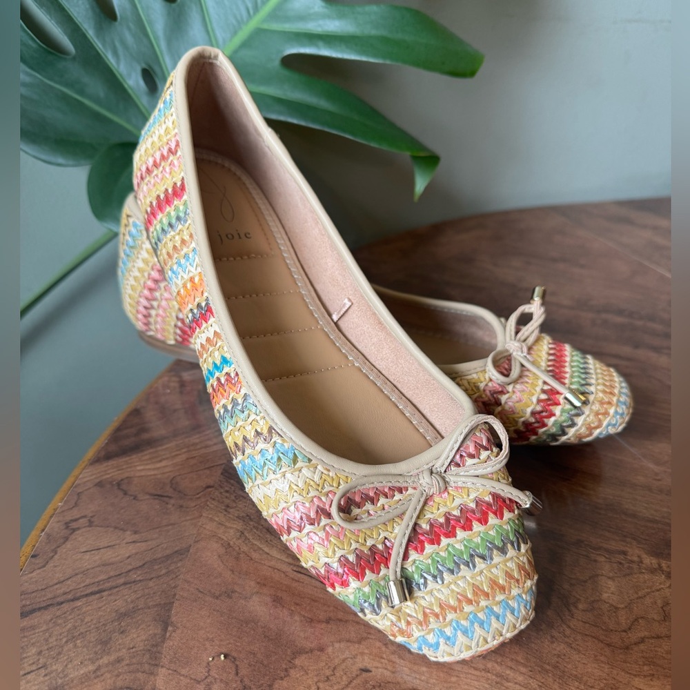 Joie Multicolor Woven Flats EUC 9 - Picture 7 of 7
